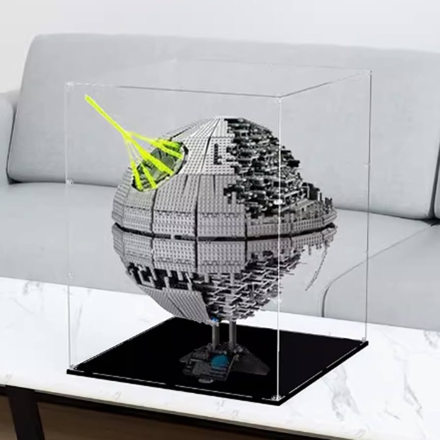 Amazon.com: Acrylic 3mm Display box for Lego 10143 Death Star